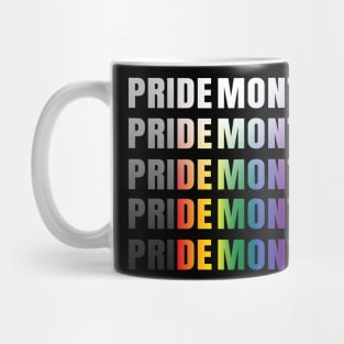 Pride Month Demon LGBT Gay Pride Month Transgender Lesbian Mug